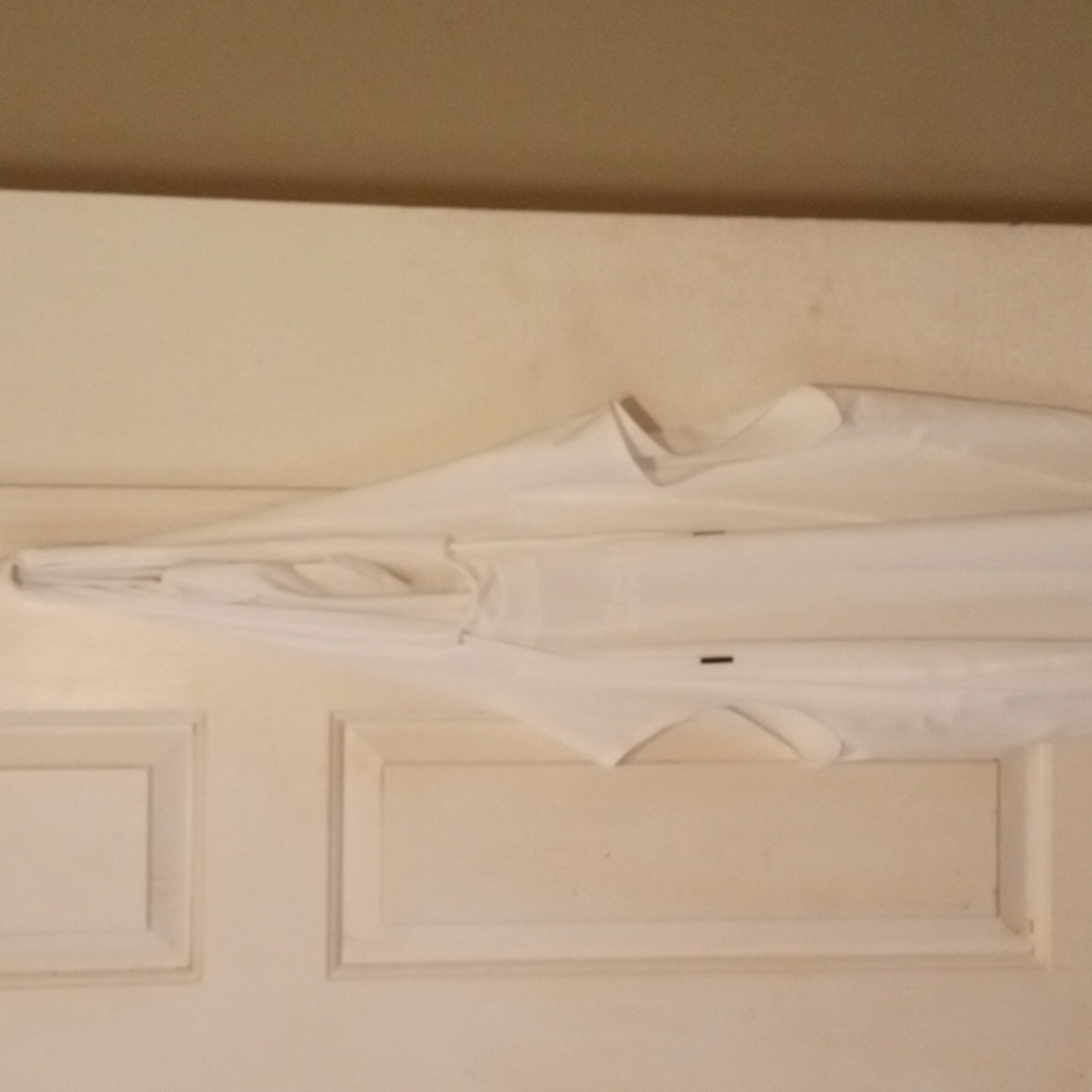 White Sports illustrated sleeveless hoodie mens small